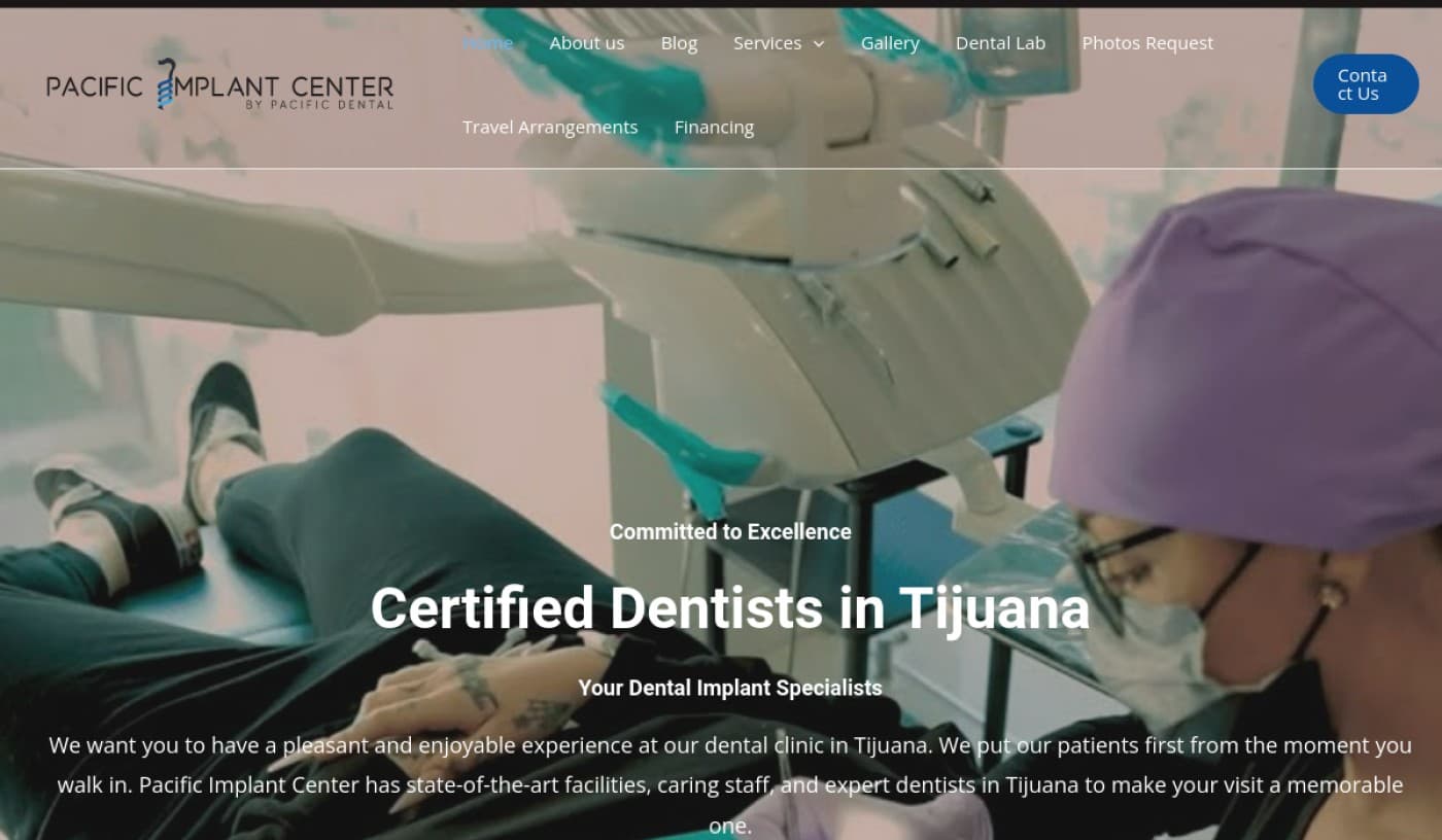 Pacific Implant Center in tijuana