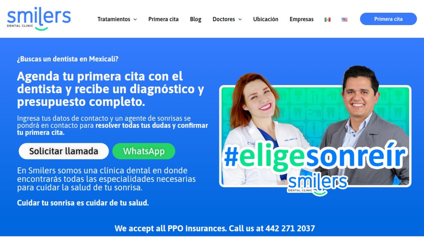 Smilers Dental in mexicali