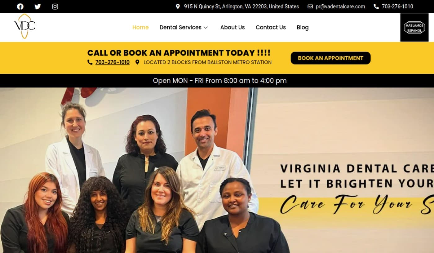 Virginia Dental Care in arlington