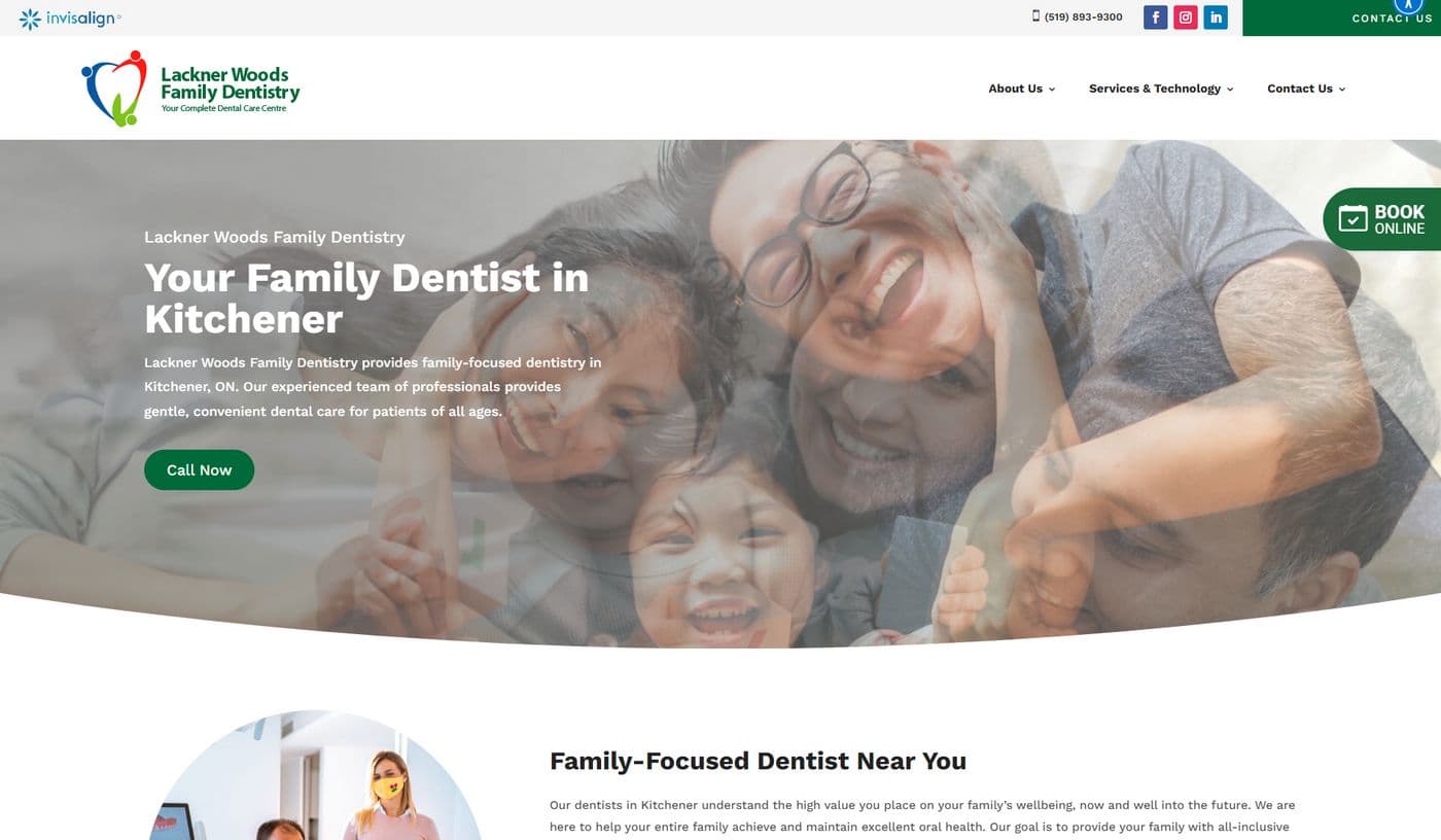 Lackner Woods Family Dentistry in kitchener